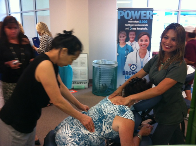 Gens Spa at the Business to Business Expo