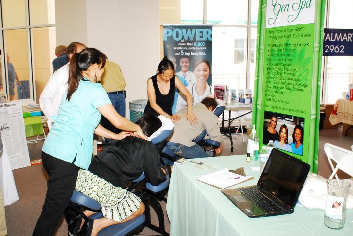 Gens Spa at the Pompano Beach Business to Business Expo